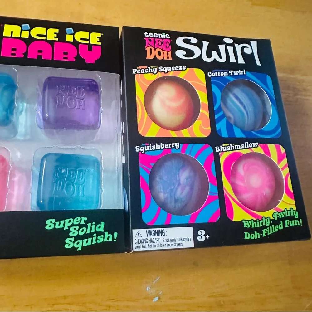 NeeDoh Teenie Swirl Stress Ball &
NeeDoh Nice Ice Baby - Picture 3 of 10